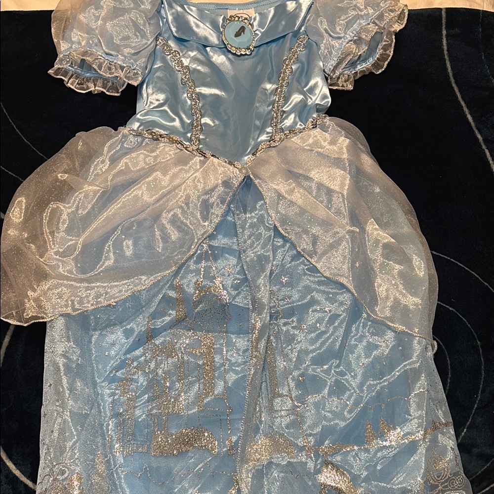 Disney Sparkling Blue Princess Dress
